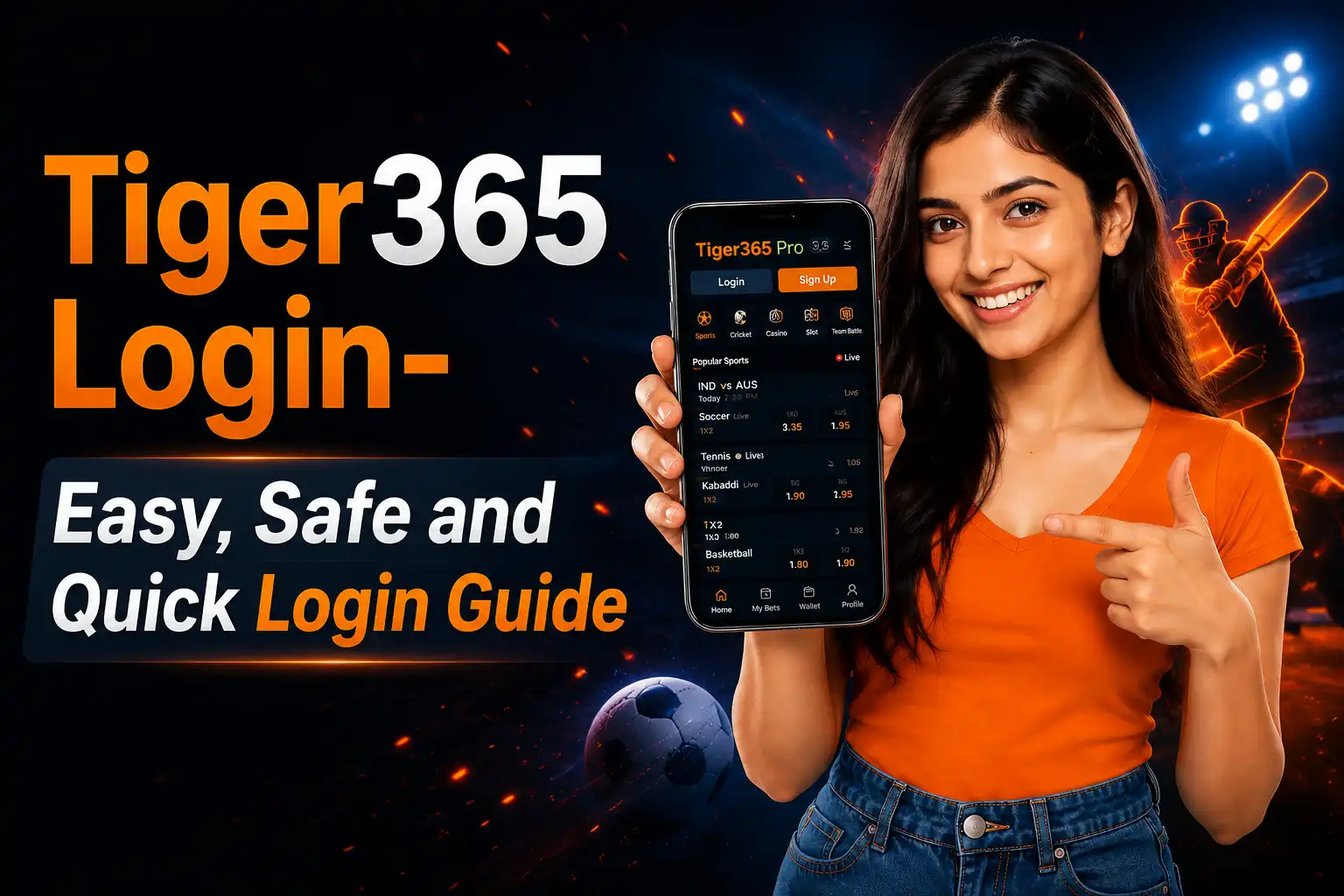 Tiger365 Login