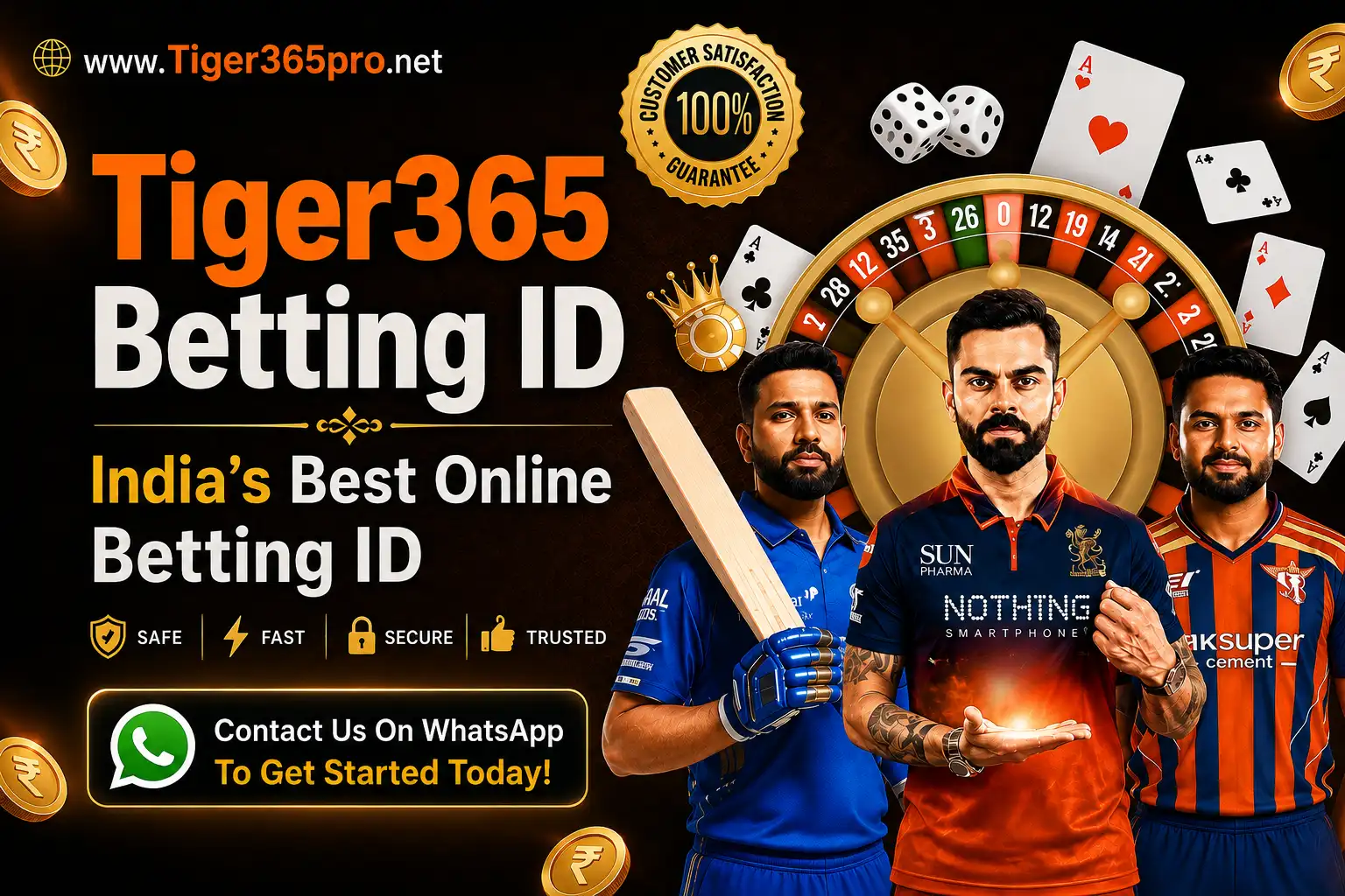 Tiger365 Betting ID